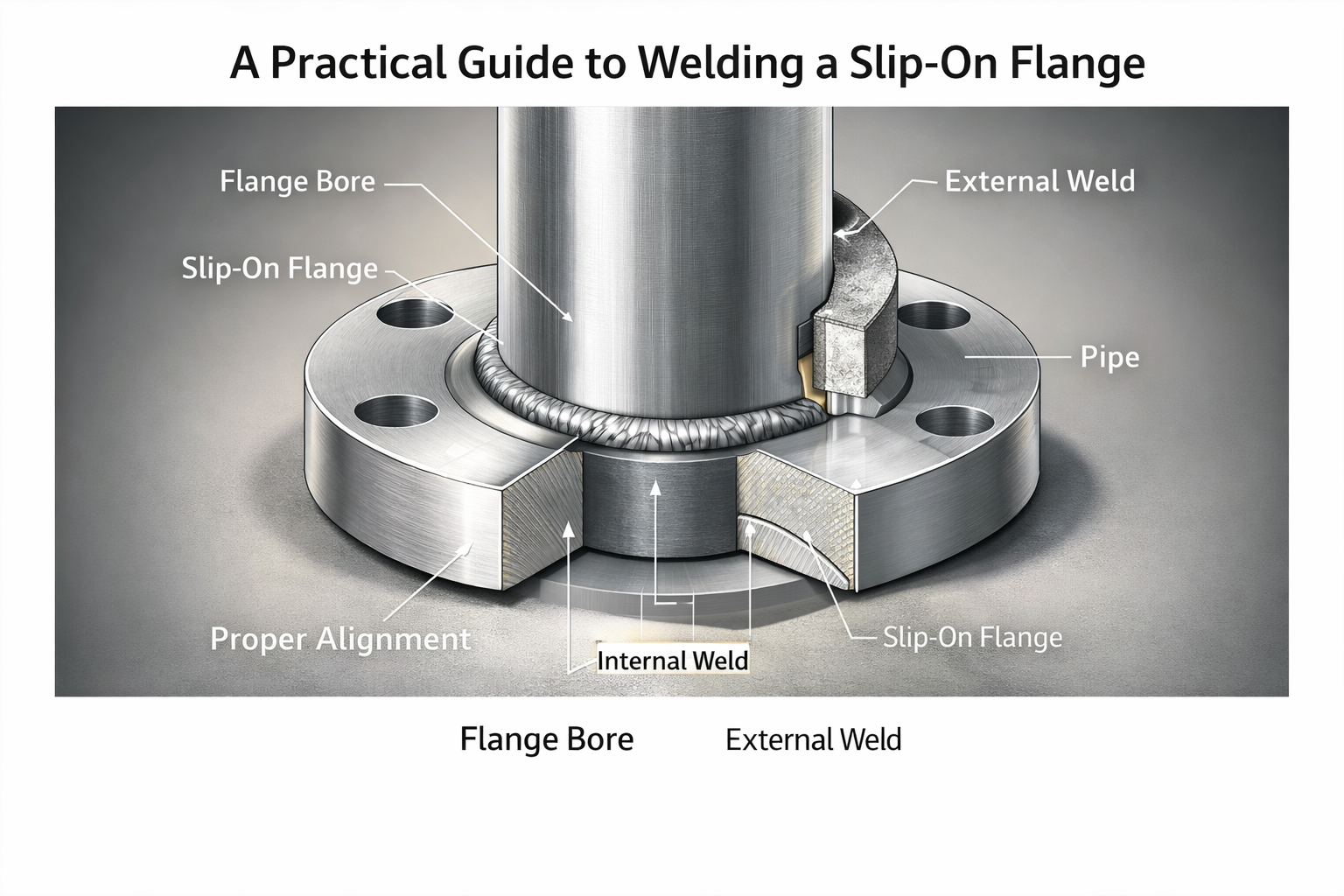 A Practical Guide to Welding a Slip-On Flange